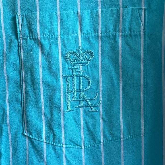 Ralph Lauren 3/4 Sleeve Button Down Top - Picture 3 of 9